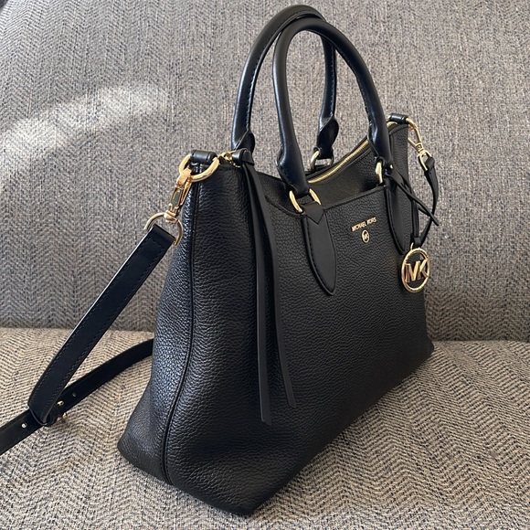 MICHAEL KORS AUSTEN SMALL SATCHEL HANDBAG - Picture 3 of 16